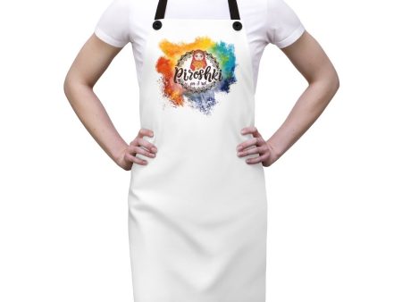 Apron with piroshki logo For Cheap