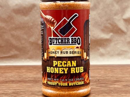 Butcher BBQ Pecan Honey Rub 12.5oz For Discount