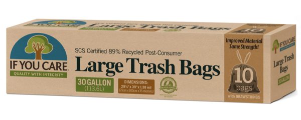 If You Care Large Trash Bags (10pk) For Cheap