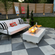 Top Fires Del Mar 72-Inch Rectangular GFRC Gas Fire Pit - Electronic Online