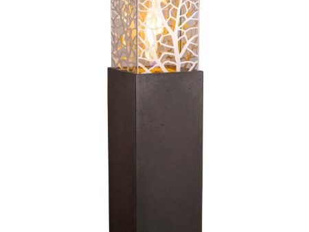 American Fyre Designs Magnolia 66-Inch Tall Outdoor Gas Fire Lantern For Sale