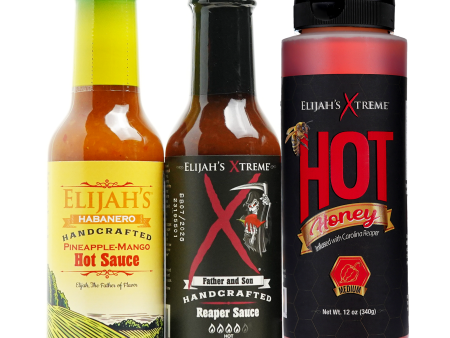 SWEET & HEAT TRIO HOT SAUCE VARIETY PACK Hot on Sale