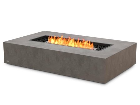 EcoSmart Fire Wharf 65-Inch Rectangular Fire Pit Table Sale