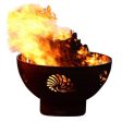 Fire Pit Art Beachcomber 36-Inch Handcrafted Carbon Steel Fire Pit (BEACH) Online Hot Sale