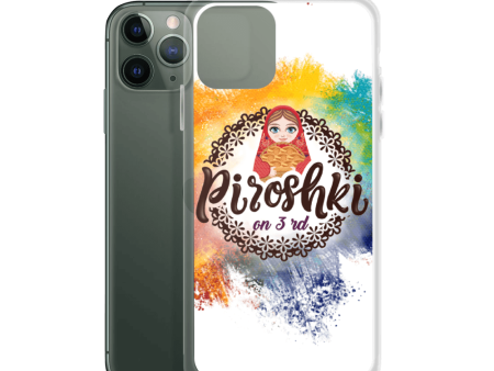 iPhone Case - Piroshki on 3rd logo Online Sale