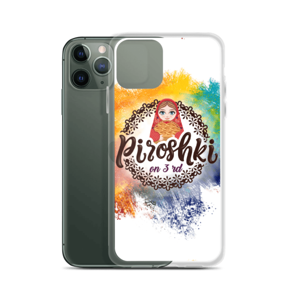 iPhone Case - Piroshki on 3rd logo Online Sale