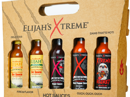 Hot Sauce Variety Pack (5 Bottles) For Sale