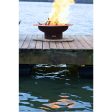 Fire Pit Art Saturn 40-Inch Handcrafted Carbon Steel Fire Pit (SAT) Fashion