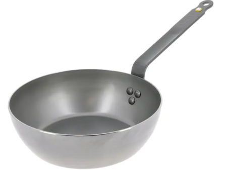 de Buyer Carbon Steel Wok 9.5  Sale