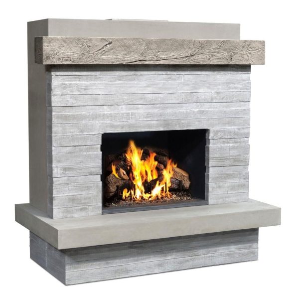 American Fyre Designs Brooklyn 68-Inch Freestanding Outdoor Gas Fireplace Online Hot Sale