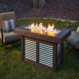 The Outdoor GreatRoom Company Denali Brew 57-Inch Linear Gas Fire Pit Table (DENBR-1242) Online Sale