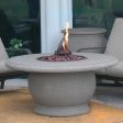 American Fyre Designs Amphora 48-Inch Concrete Round Gas Fire Pit Table Online