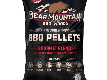 Bear Mountain BBQ FB99 All-Natural Hardwood Gourmet Blend Smoker Pellets, 40 lbs For Sale