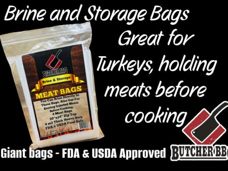 Turkey Brine Bags & Meat Storage For Cheap