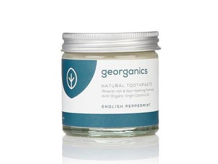 Georganics Natural Toothpaste English Peppermint 60 ml on Sale