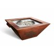 HPC 36-Inch Sierra Square Copper Gas Fire and Water Bowl Online