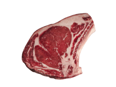 Angus Choice Beef Ribeye Bone-in 500-550g Steak Cut Hot on Sale