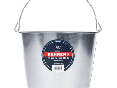 Behrens 5 Quart Galvanized Steel Pail Sale